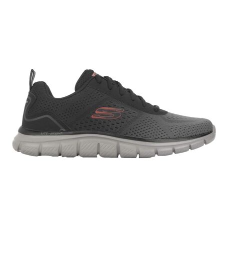 Mens track ripkent trainers black Skechers