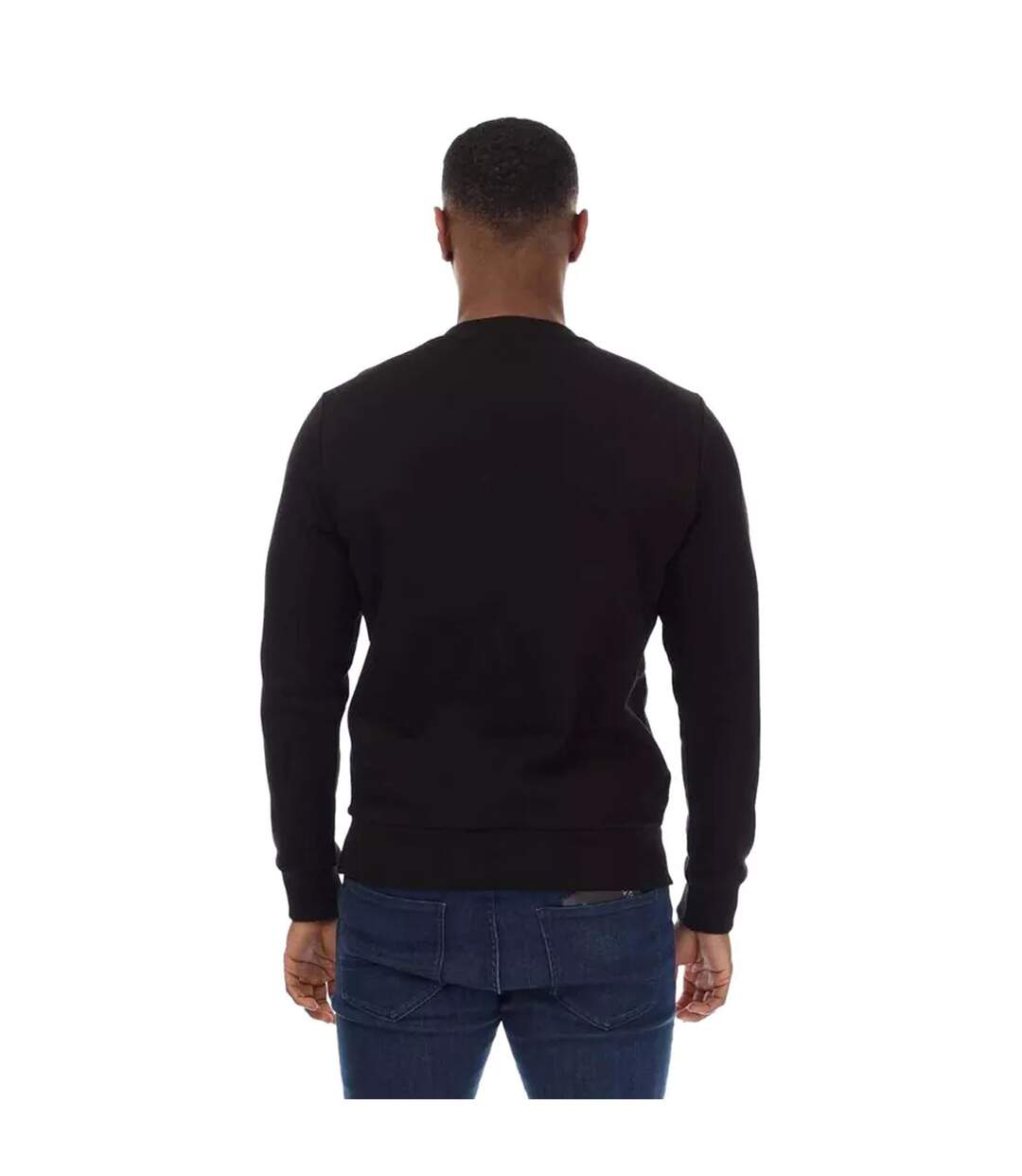 Sweat Motif/style Pois Délavé Homme Noir Diesel-3