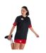 Womens/ladies Club Jersey Black Red Canterbury-1