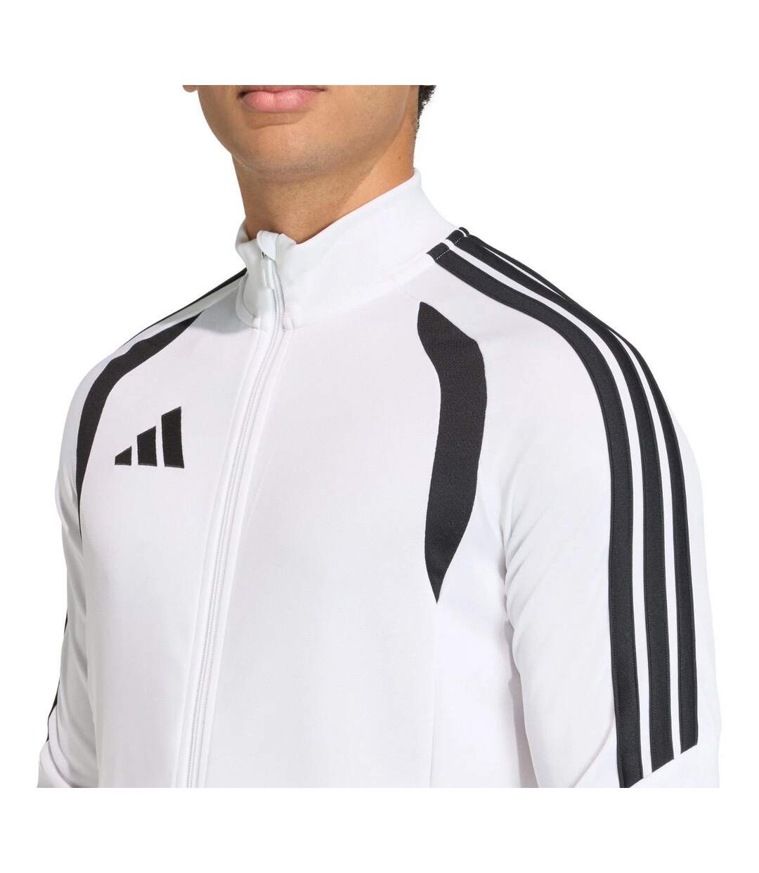 Veste Entraînement Tiro Homme Blanc Adidas-4