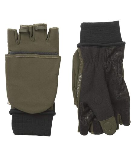 Windproof Cold Weather Convertible Mittens for Men and Women