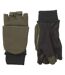 Windproof Cold Weather Convertible Mittens for Men and Women-2