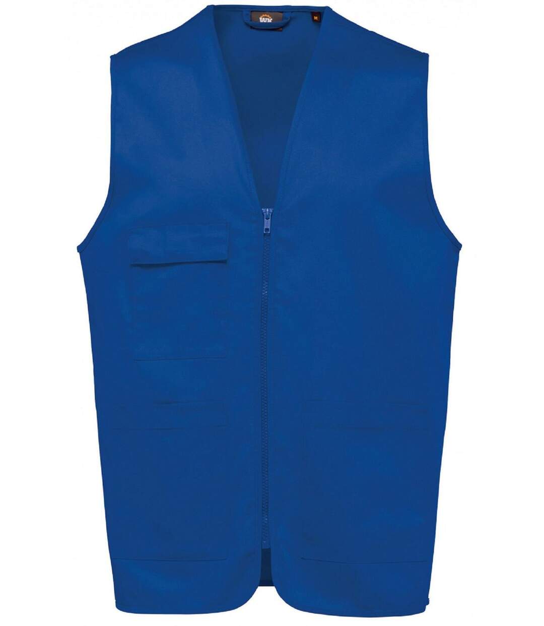 Gilet multipoches léger sans manches - Unisexe - WK608 - bleu roi