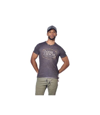 T-shirt homme col rond avec print Retro Vondutch