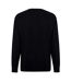 Mens Logo Crew Neck Sweatshirt Black Replay-3