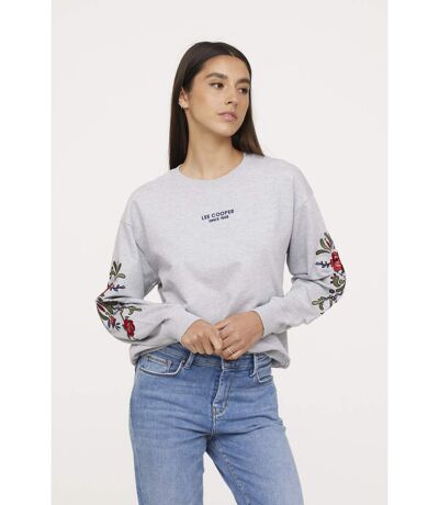 Sweatshirt manches longues coton regular ELIDA
