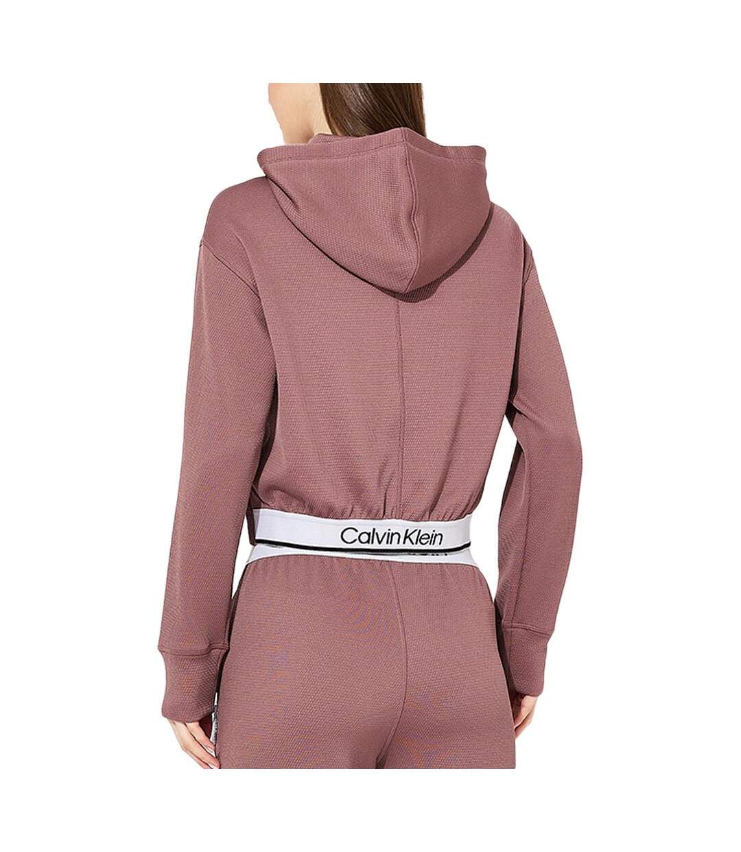 Sweat Zippé  Mauve Femme Calvin Klei Full - M-2