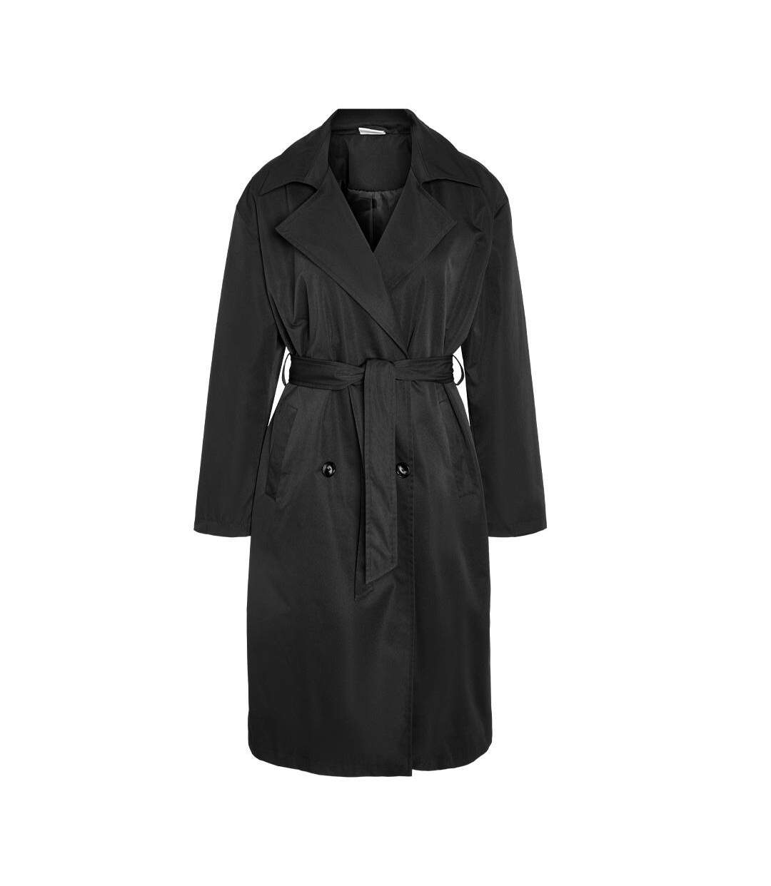 Trench noir femme noisy may manya-2
