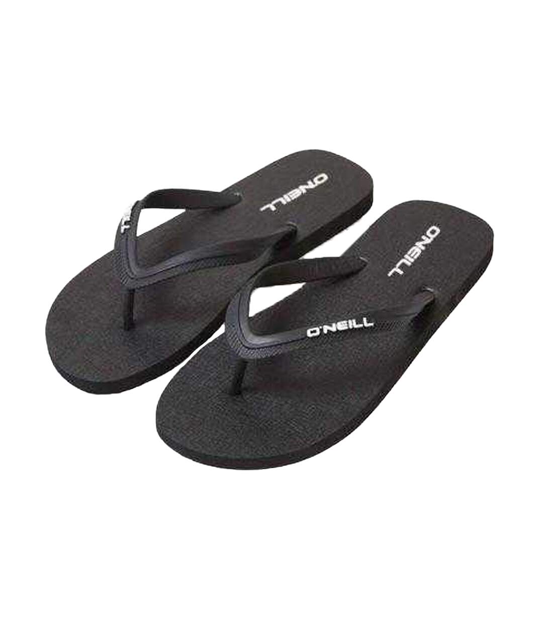 Tongs Motif/style Petit Logo Homme Noir O´Neill-2