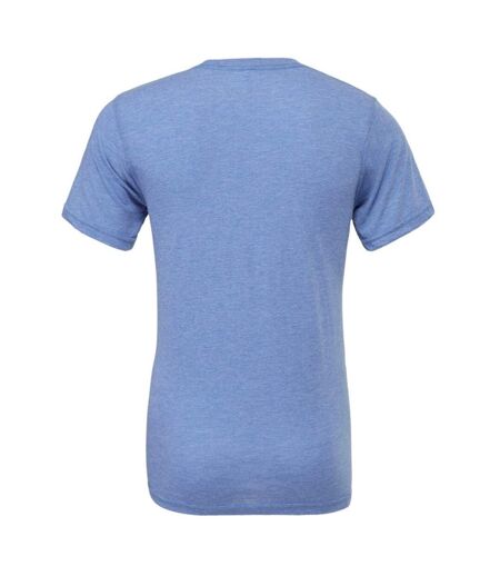 Canvas T-shirt À Manches Courtes Homme Bleu Bella + Canvas