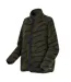 Womens/ladies Frankie Borg Full Zip Fleece Jacket Khaki Green Black Regatta-3