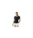 Womens/ladies Trinkey Ringer T-shirt Black Jack Wills-1