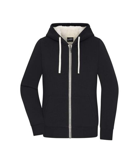 Veste Doubleface Femme Noir Blanc Cassé James And Nicholson