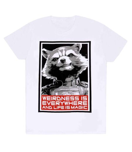 Guardians Of The Galaxy - T-shirt - Adulte (Blanc) - UTHE1689