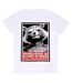 Guardians Of The Galaxy Unisex Adult Rocket Raccoon T-Shirt (White)