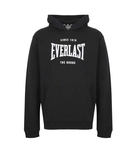 Mens Bronx Oversized Pullover Hoodie Black Everlast