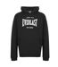 Mens Bronx Oversized Pullover Hoodie Black Everlast-1