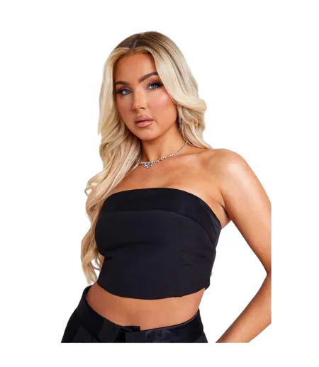 Haut Court Femme Noir Missy Empire