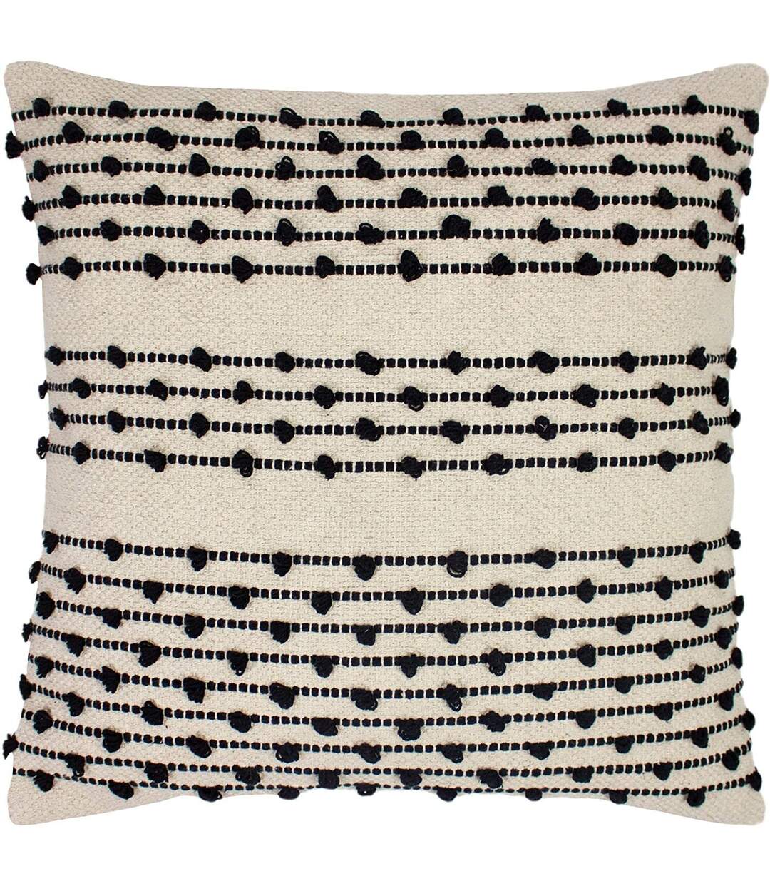 Mossa cushion cover one size natural/black Furn