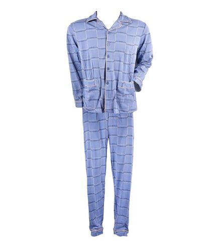 Pyjama OUVERT BOUTONNE ECO 2842 BLEU