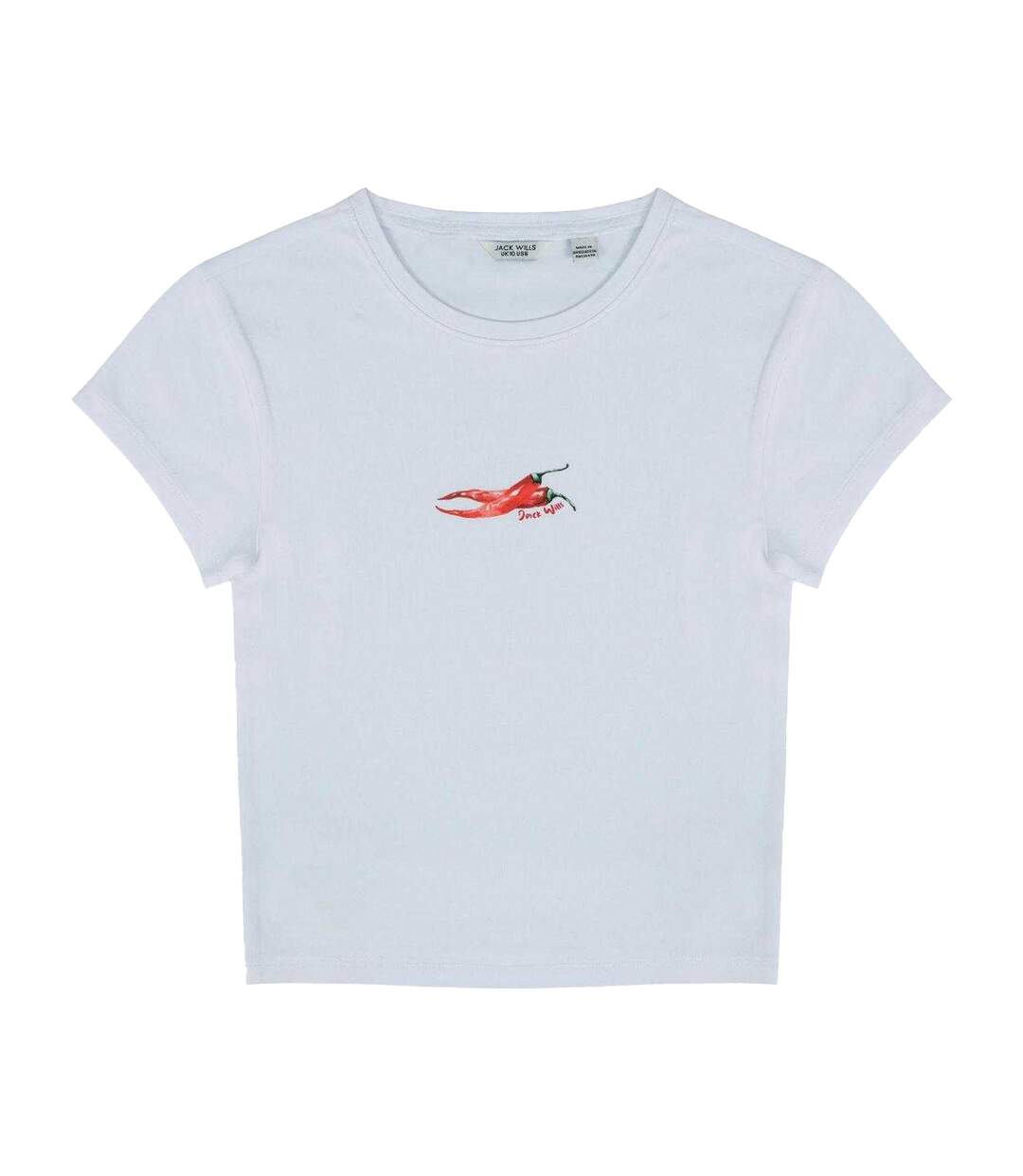Haut Court Motif/style Rouge Vif Femme Rouge Vif Jack Wills-1
