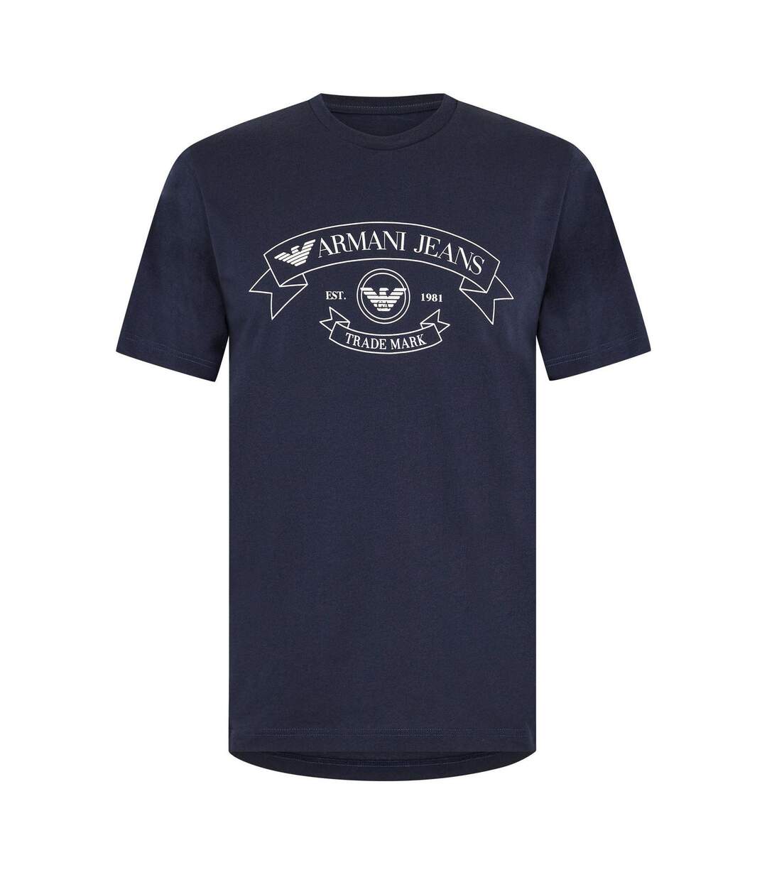 Mens Eagle Crest Regular T-shirt Sky Captain Emporio Armani EA7-2