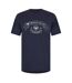 Mens Eagle Crest Regular T-shirt Sky Captain Emporio Armani EA7-2