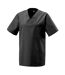 Unisex Adult Work Tunic Black Exner-1