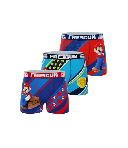 Lot de 3 boxers homme Super Mario Bros Freegun