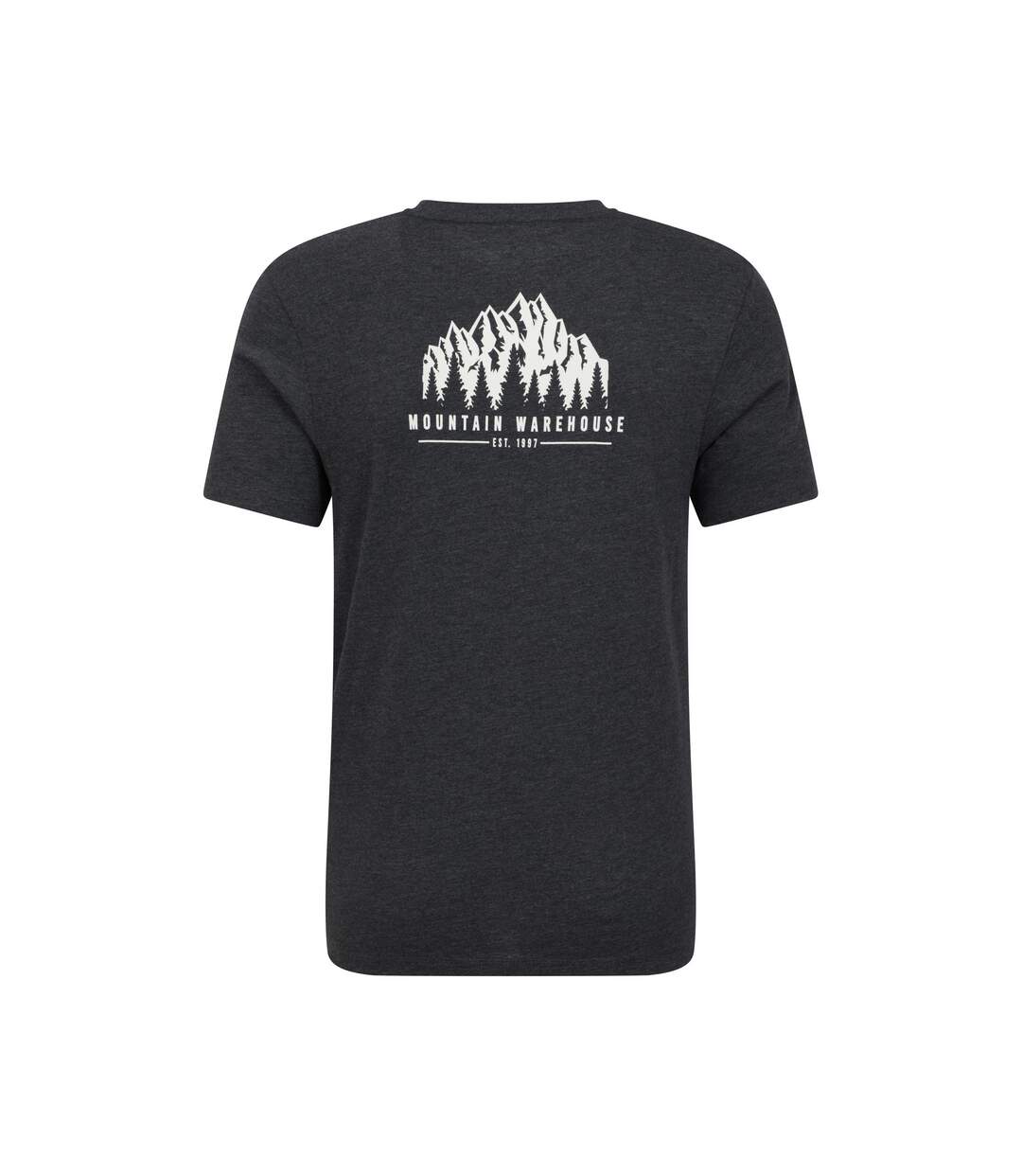 T-shirt adventure homme charbon Mountain Warehouse-2