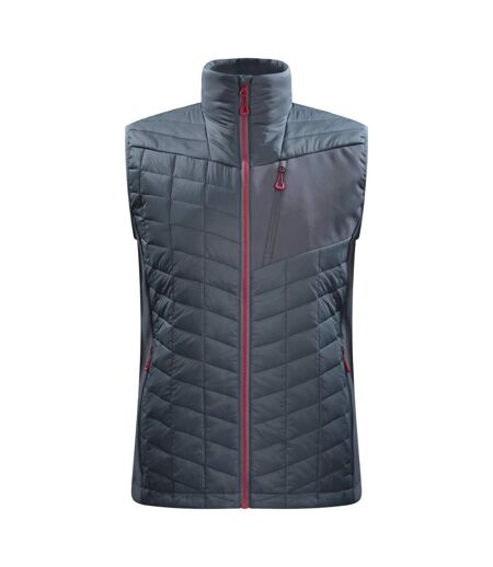 Mens Ultra Siurana Softshell Hybrid Gilet Grey Mountain Warehouse