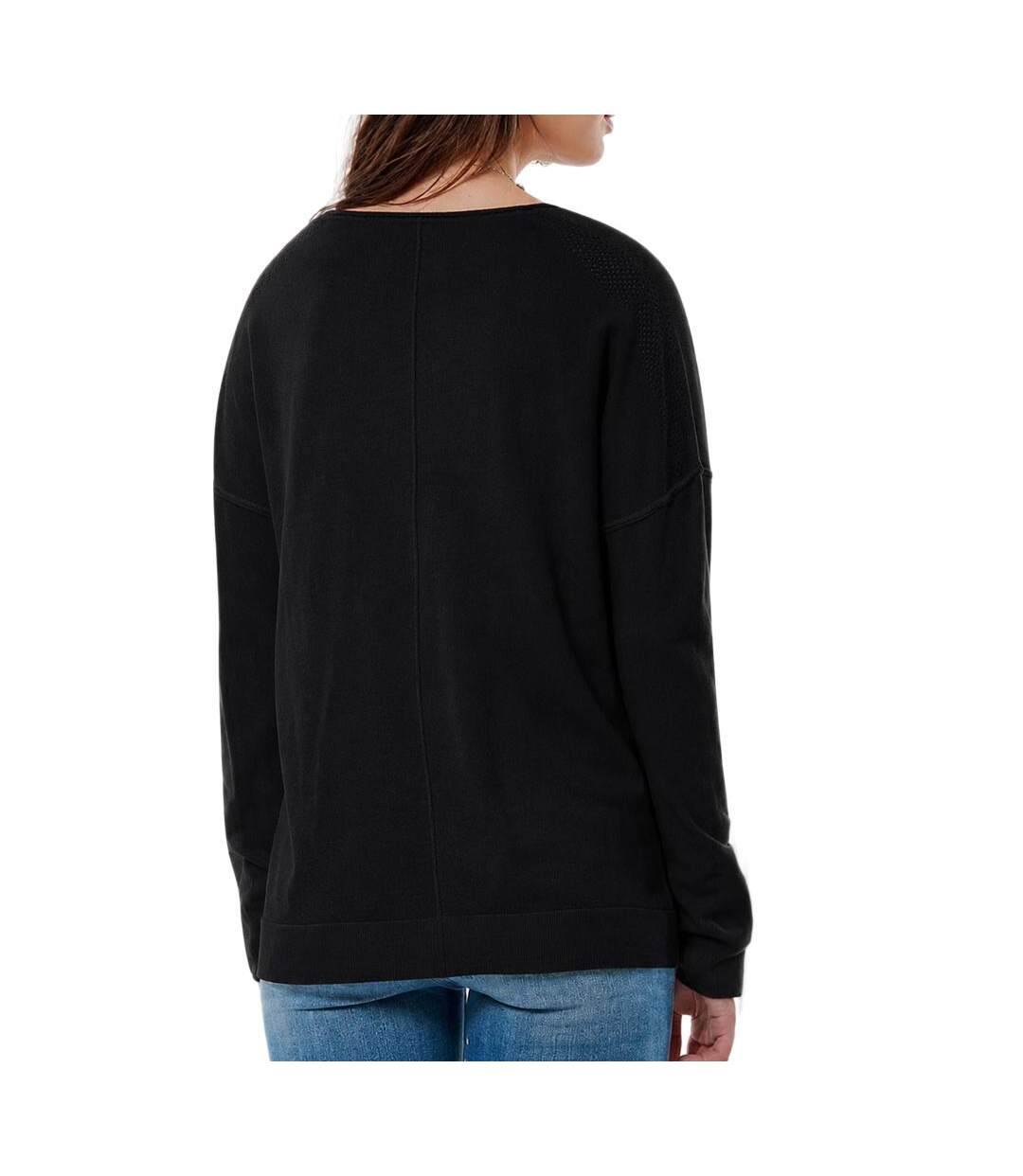 Pull noir femme kaporal bosckh-2