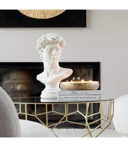 Buste David en Résine Holywood 51cm Blanc