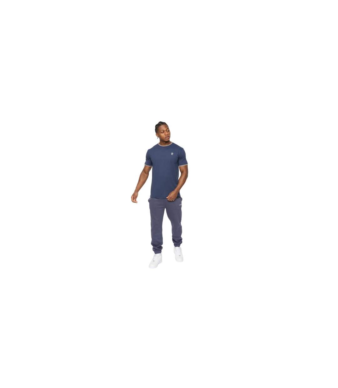 Pantalon De Jogging Preece Homme Bleu Marine Crosshatch-1