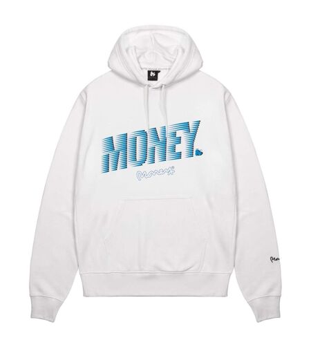 Sweat À Capuche Motif/style Grand Singe Zoom Homme Blanc Money