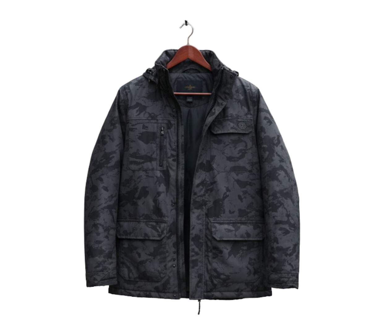 Parka imprimée motifs camouflage AH1127N-2