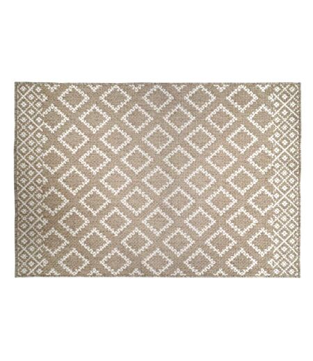 Tapis Tissé Plat Meandro 120x170cm Naturel