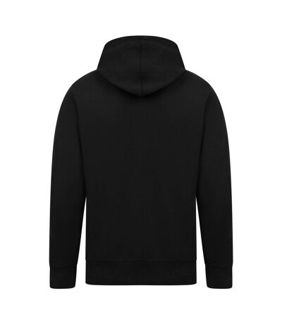 Mens premium ringspun cotton hoodie black Casual Classics