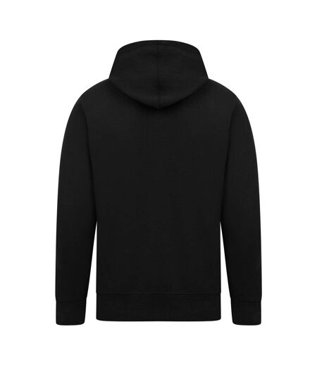 Mens premium ringspun cotton hoodie black Casual Classics