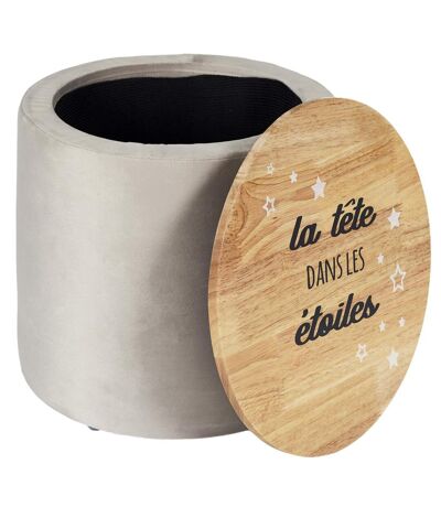 Coffre pouf collection LA TÊTE DANS LES ETOILES