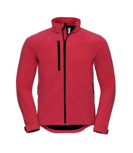 Veste Softshell Homme Rouge Classique Russell