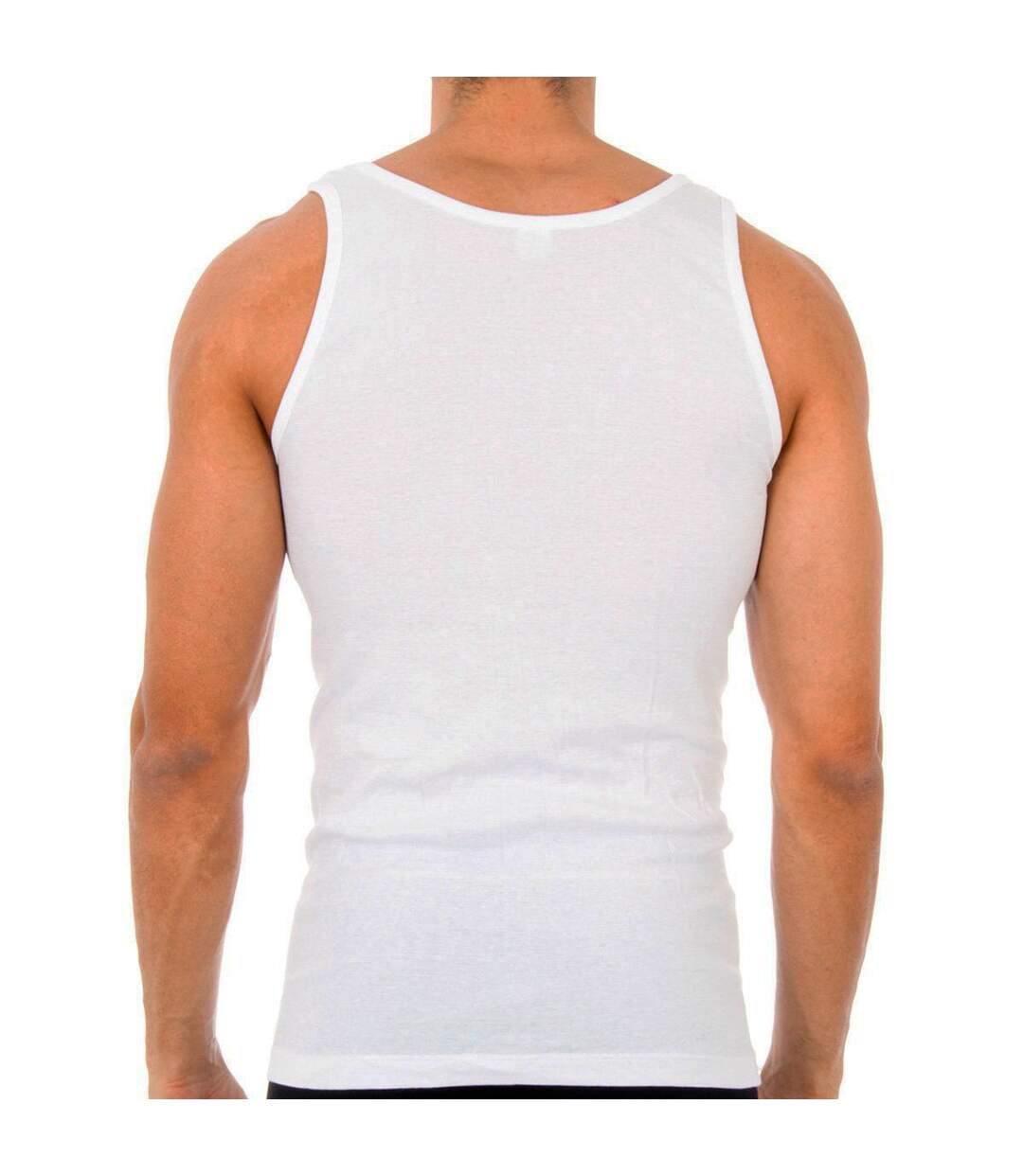 Classic wide strap men's t-shirt 0980