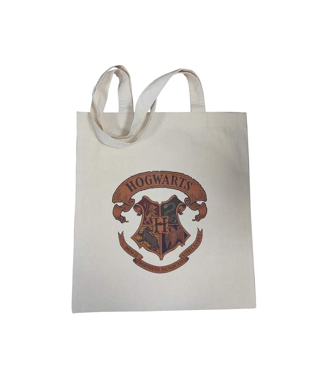 Tote Bag Motif/style Emblème De Poudlard Taille Unique Beige Harry Potter-1