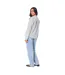 Chemise Manches Longues Motif/style Fines Rayures Femme Noir Blanc I Saw It First-4