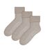 3 Pack Ladies Cosy Wool Bed Socks-1