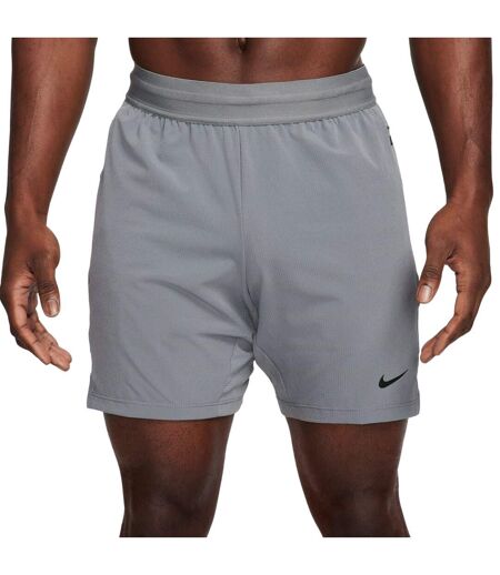 Mens Pro Rep Flexible Dri-fit Shorts Grey Nike