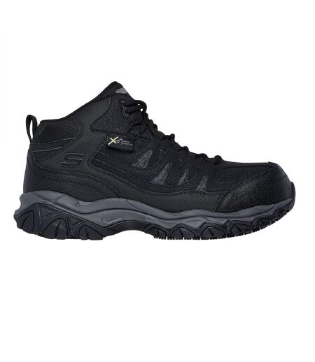 Mens Holdredge Waterproof Hiking Boots Black Skechers