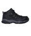 Mens Holdredge Waterproof Hiking Boots Black Skechers-1
