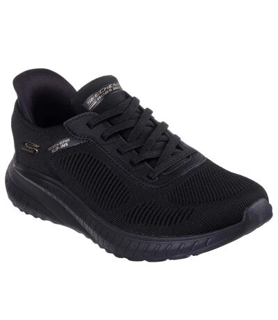 Womens/ladies bobs squad chaos current muse sports trainers black Skechers