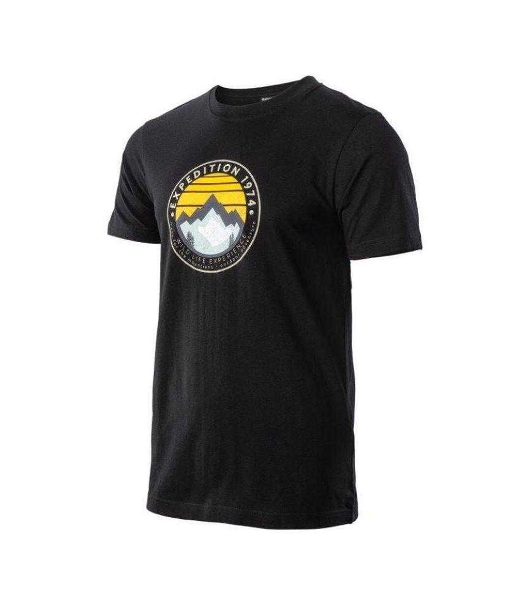 T-shirt Zergo Homme Noir Hi-Tec-3